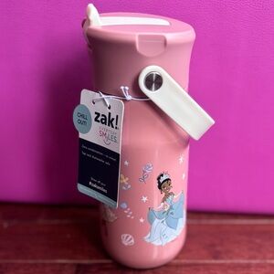 Disney Princess Bottle with Secure Lid - Zak! NWT